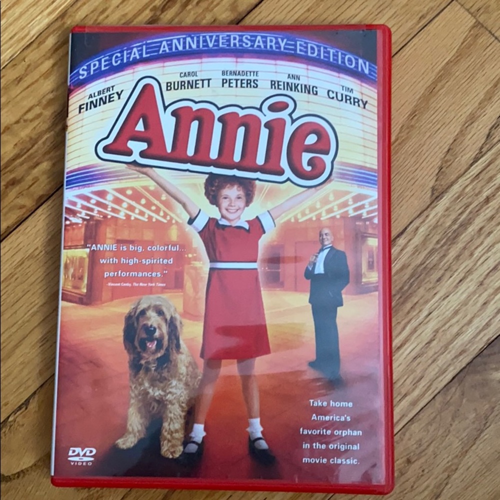 Annie dvd NWT Special Anniversary Edition